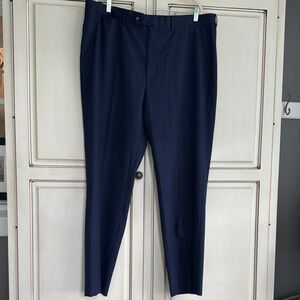 Nautica Navy Blue Classic Dress Pants Size 40 Waist 32 Length NEW